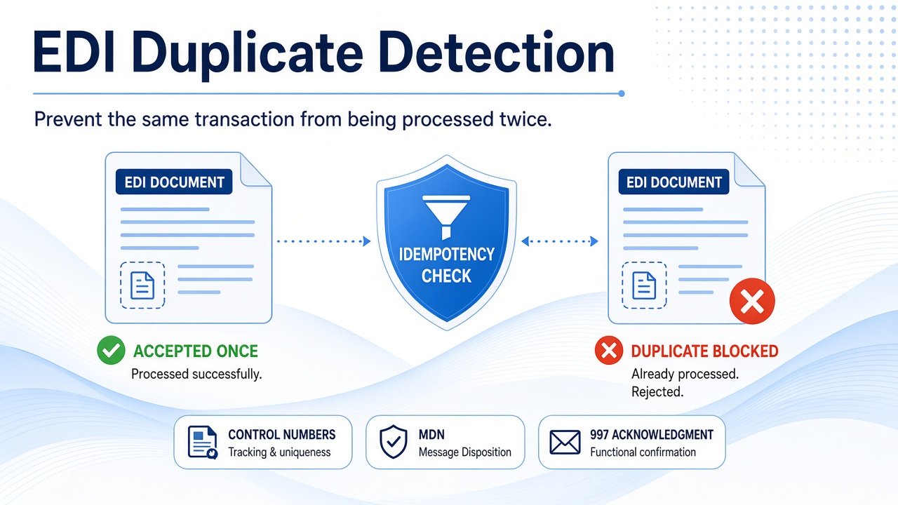 EDI Duplicate Detection: How to Prevent the Same Transaction from Being Processed Twice
