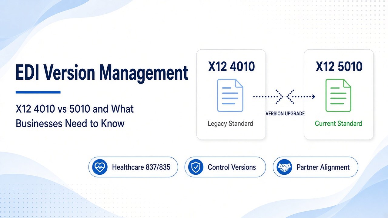 EDI Version Management: X12 4010 vs 5010 and What Businesses Need to Know