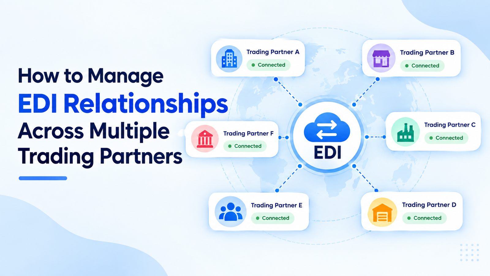 How to Manage EDI Relationships Across Multiple Trading Partners