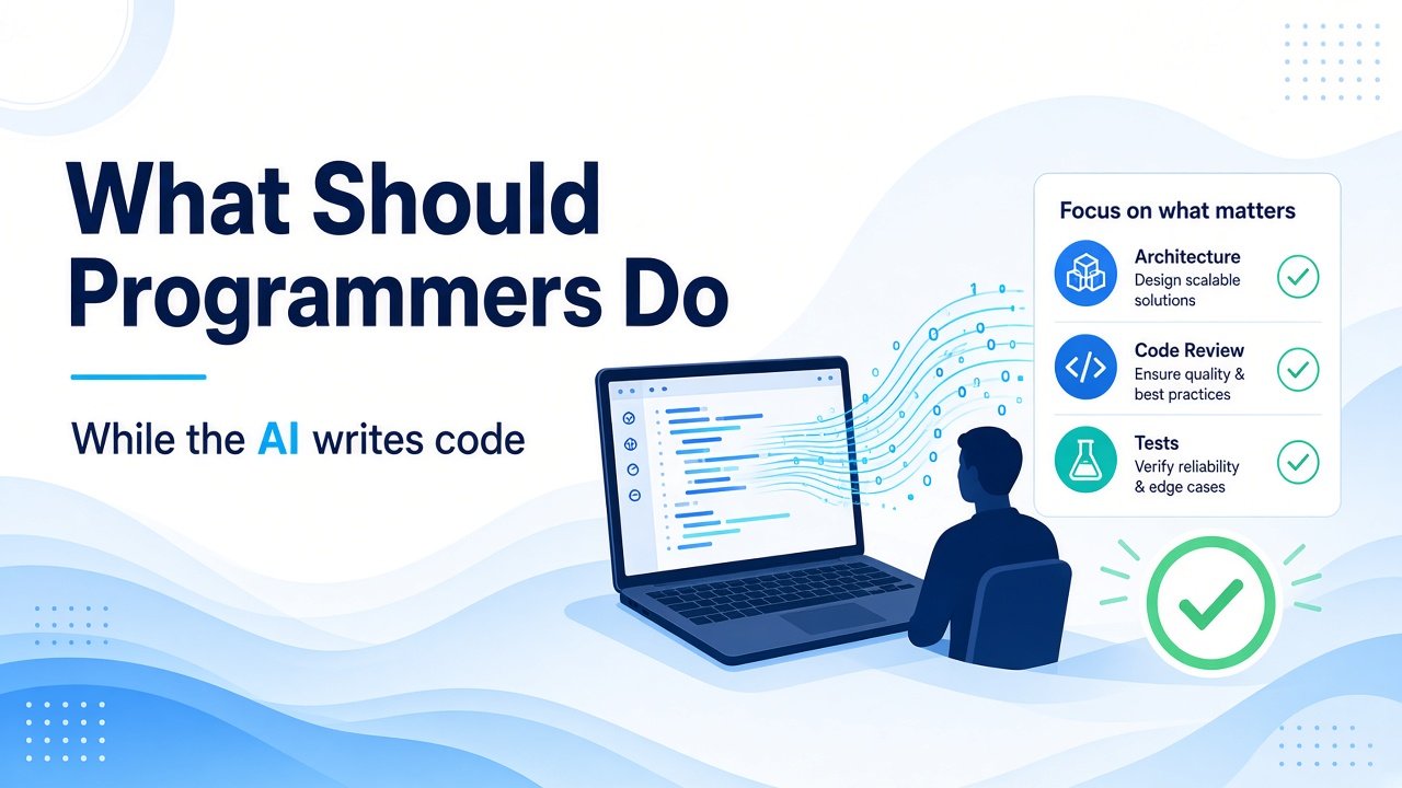 What Should Programmers Do While the AI Writes Code?